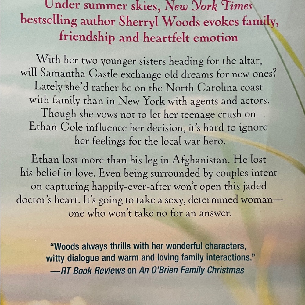 SHERRYL WOODS Ocean Breeze Trilogy Paperback Book Set (3) - Picture 6 of 16